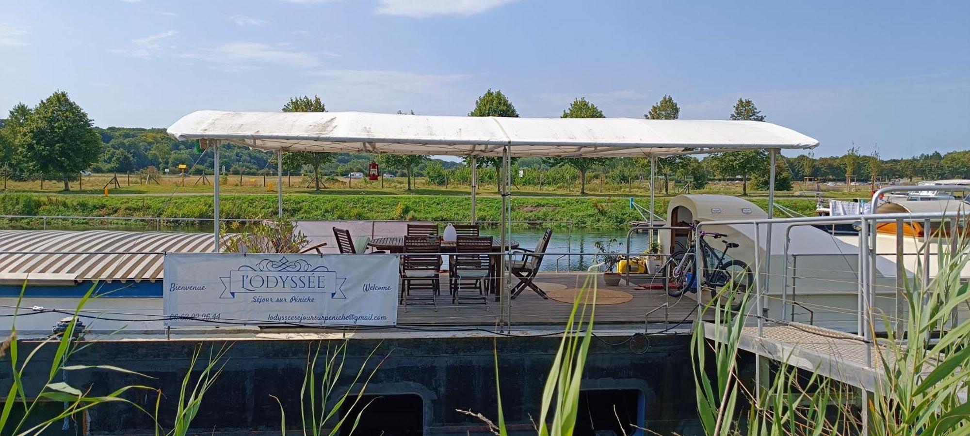Odyssee Gite Sur Peniche Saint-Valéry-sur-Somme Exterior foto
